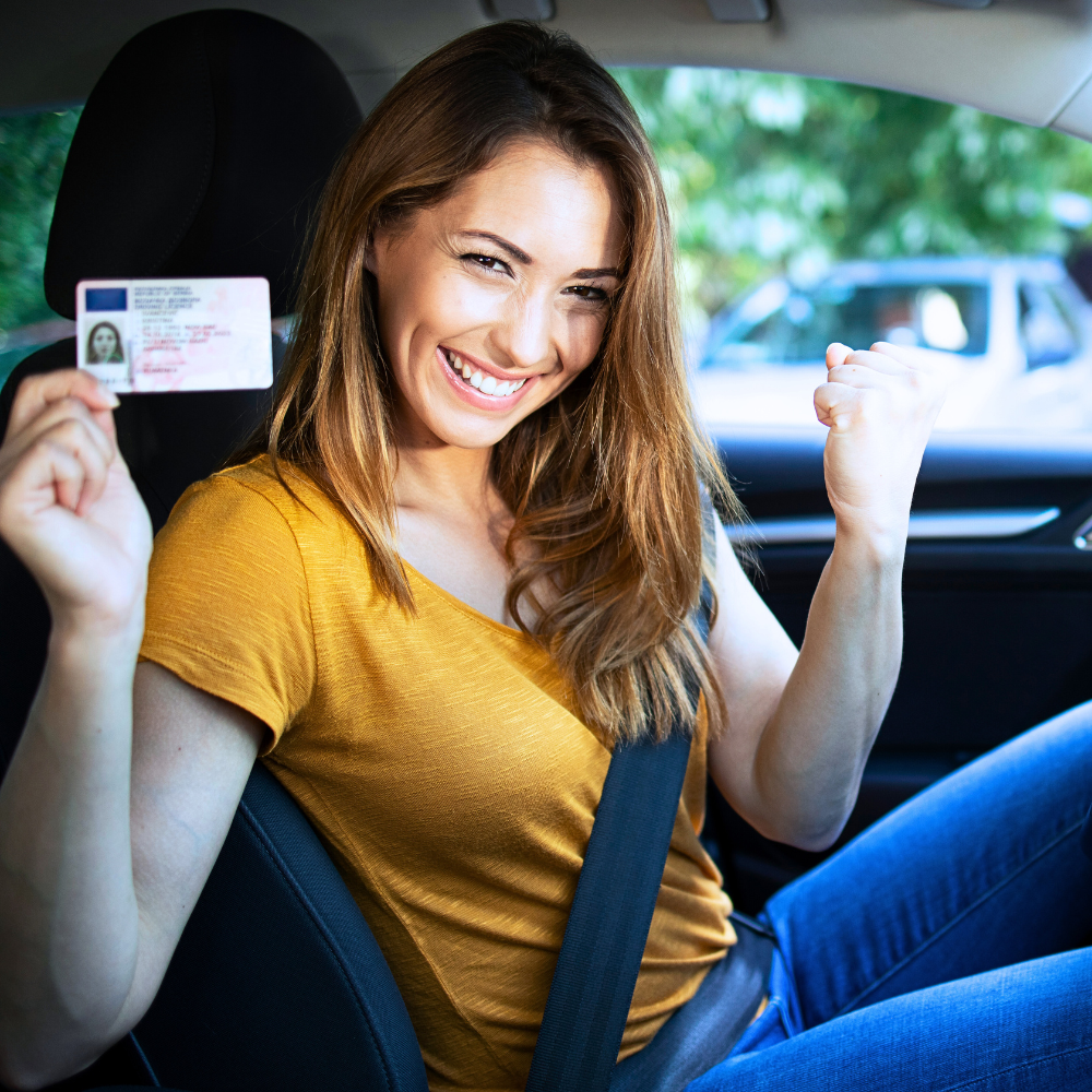 Kierowca który odzyskał prawo jazdy.